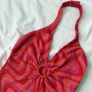 Zara halter neck bodysuit